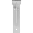 thumbnail image 3 of Ekena Millwork 2"W x 8"D x 8"H Stockport Steel Bracket, Hammered White, 3 of 12