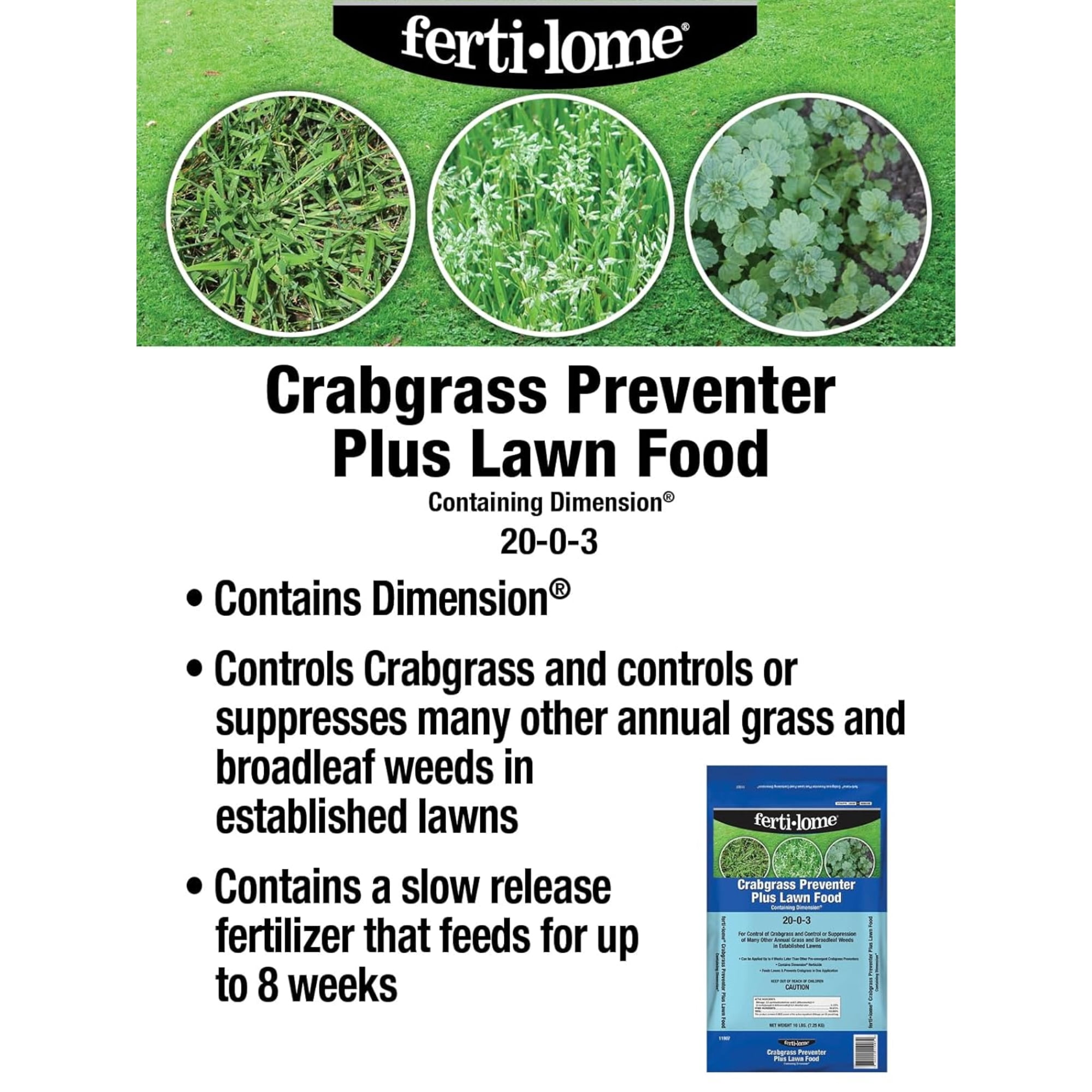 Voluntary Purchasing Group 11910 Crabgrass Preventer, 32 lb