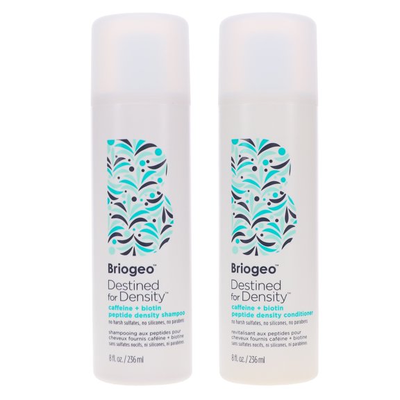 Briogeo Destined for Density Caffeine   Biotin Peptide Density Shampoo & Conditioner 8 oz Combo Pack