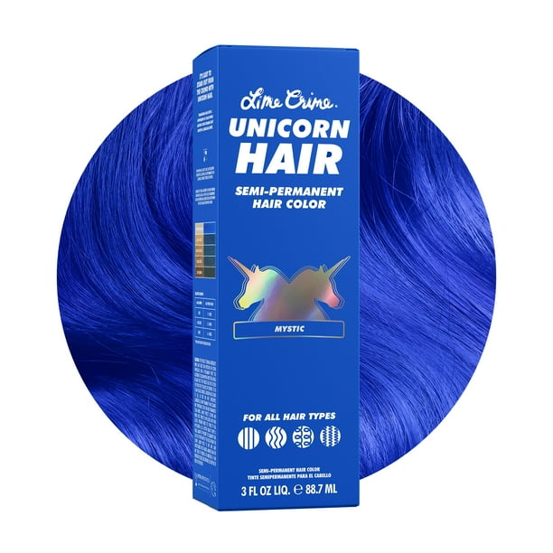 3 pack) Lime Crime Unicorn Hair, Semi-Permanent Hair Color, Vegan