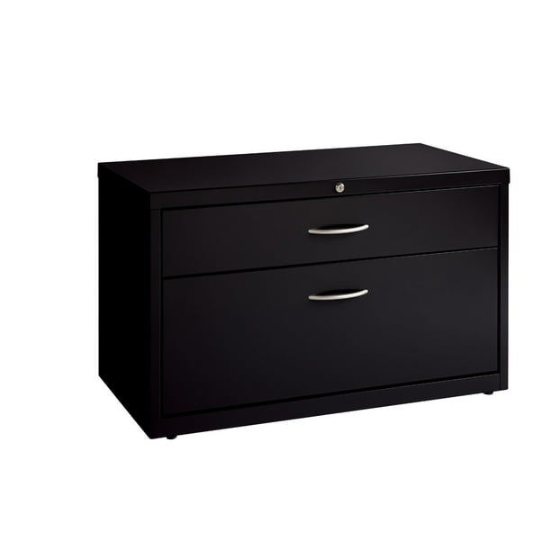 Hirsh 36 In Wide Box File Low Credenza Black Walmart Com
