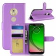 thumbnail image 1 of [PST] Motorola Moto G7 Case, Leather Magnetic Card Slot Wallet Folio Flip Case Cover, 1 of 6
