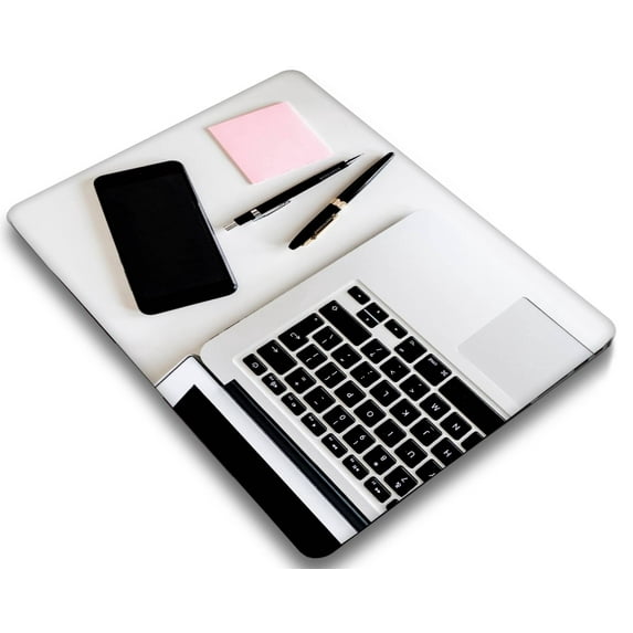 KSK KAISHEK Only Compatible MacBook Air 13.6" Case 2022.0 Rel. Model A2681 m2, Plastic Hard Protective Shell Case Cover + Black Keyboard Cover, Pink series 0748