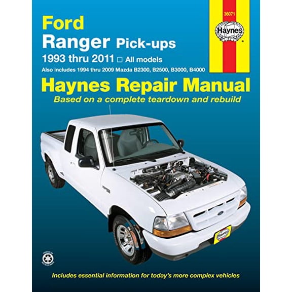 Pre-Owned Ford Ranger (93-11): 1993-2011 (Haynes Repair Manual) Paperback