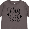 thumbnail image 4 of Inktastic Big Sis Girls Cute Sister Announcement Girls Long Sleeve Toddler T-Shirt, 4 of 5