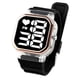 thumbnail image 1 of Reloj electrónico LED rectangular con correa de moda para parejas, reloj de cuarzo, 1 of 3