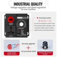 thumbnail image 4 of AC Motor Speed Controller 120V, Variable Speed Controller Fan Speed Controller,Motor Variable Volta, 4 of 5