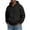 Black, variant on Men's Big and Tall Full Zip Hooded Sweatshirt Jacket with Pockets Drawstring Hood Long Sleeve Warm Fall Winter Casual Outerwear for Men Gray XXXXXL