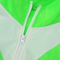 thumbnail image 6 of Adult Women And Man 80s Tracksuit Retro Hop Windbreaker Disco Tracksuit Sets Colorblock Outfits Set Green XL, 6 of 7
