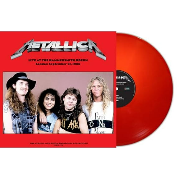 Metallica Live at the Hammersmith Odeon, London, 1986 (Vinyl Record) 12" Album Coloured Vinyl