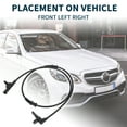 thumbnail image 3 of Sensor de Velocidad de Rueda ABS para Mercedes-Benz Sprinter 2500 Durable No.9065400317 Trasero Izquierdo Derecho, 3 of 6