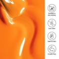 thumbnail image 3 of Gellen Gel Nail Polish, 18ml Orange Nail Polish Soak off UV LED Nail Gel Polish Nail Art Manicure Salon at Home DIY Gel, Gifts for Women Girls, 3 of 10