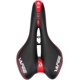 thumbnail image 1 of Sillín de bicicleta acolchado de cuero para hombres y mujeres Sillín de bicicleta de montaña profesional Cojín de bicicleta MTB Rojo JM, 1 of 5