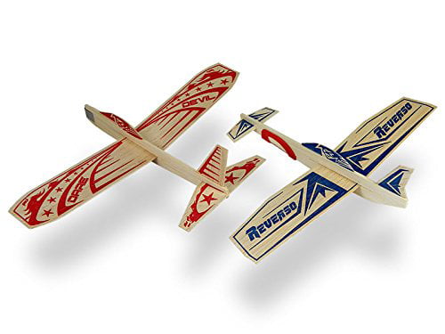 SUPER HERO Daredevil Balsa wood Stunt Air Plane glider GUILLOWS model kit 6 