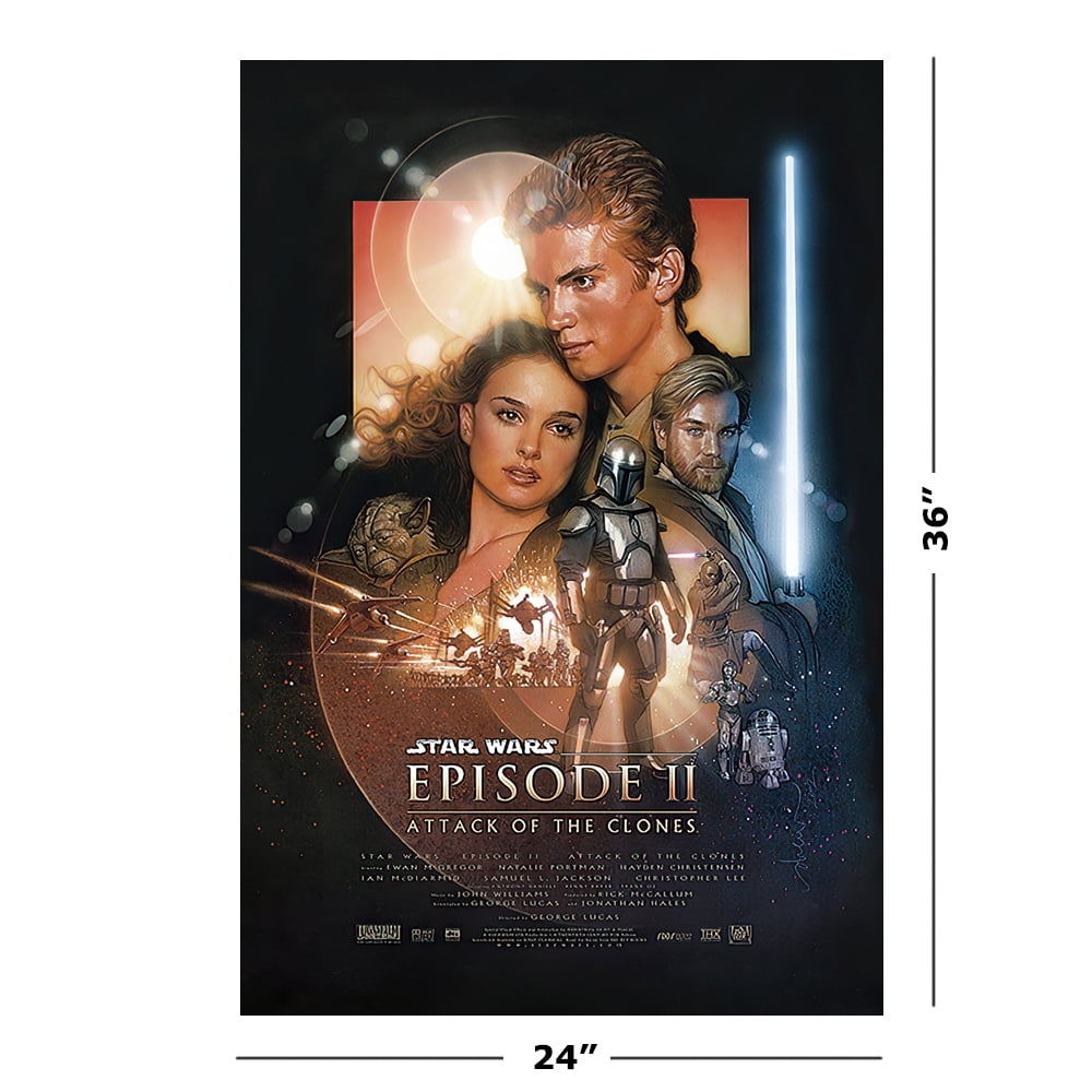 STAR WARS: EPISODE I-VI - 6 PIECE MOVIE POSTER SET (REGULARS 1