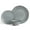 Ashy Blue, variant on Famiware Twilight 12 Piece Dinnerware Set, Stoneware Plate and Bowl Set, Service for 4, Ashy Blue