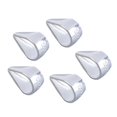 thumbnail image 1 of Fianza de 5 Piezas de Plata de Ley 925 Pequeña Colgante de 7 Mm - Buena Calidad - Broche de Sujeción Rápida Pinch Clip Charms Colgantes Cierres Conect UNA Baoblaze Pinza de cierre de broche de fianza, 1 of 8