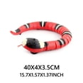 thumbnail image 2 of Gato de juguete Carga USB Detección inteligente Serpiente Juguetes Juego para gatos de interior Perros, 2 of 8