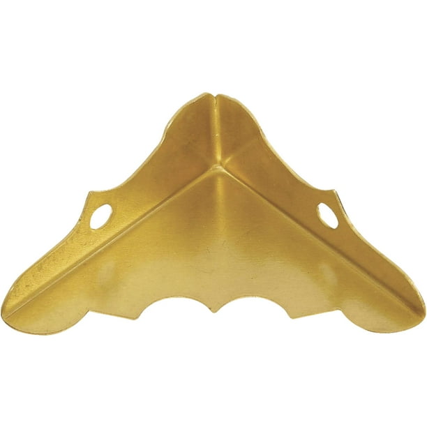 National Catalog V1854 Brass Decorative Corner Protector