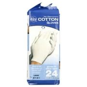 Cara Incorporated Cotton Glove Dispenser Box, White, Large