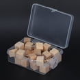 thumbnail image 3 of Practical Durable Delicate Wooden Pushpin Cute Style In High Quality(30pcs， square pushpin), 3 of 9