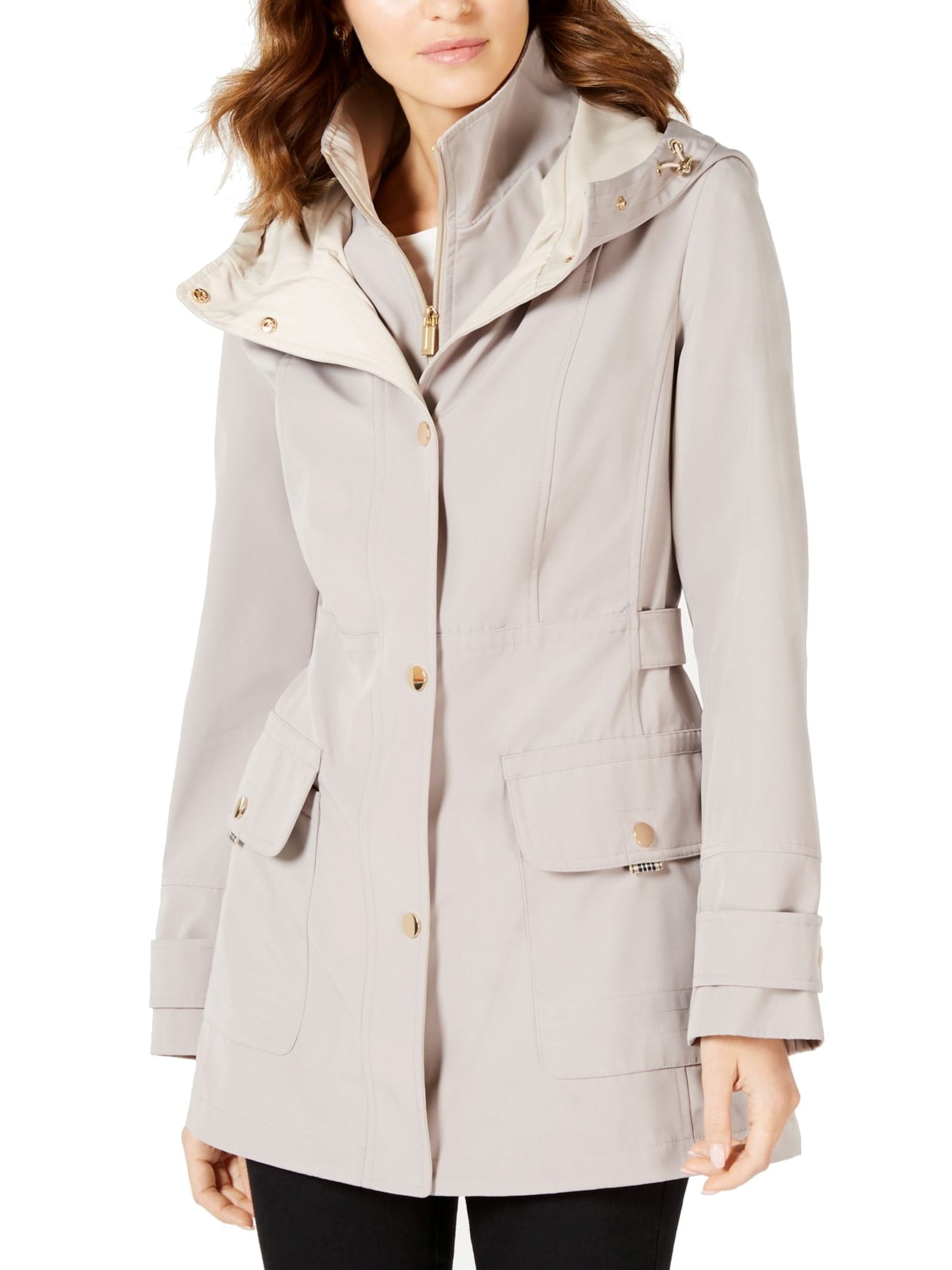 Jones Ny Womens Beige Hooded Button Up Raincoat Size S Walmart Com Jones Ny Womens Beige Hooded Button Up Raincoat Size S Walmart Com