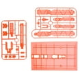 thumbnail image 2 of letairis Base d'Action Support d'Affichage Adapté pour 1/60 1/100 PG Support Action MG Figurine Rouge, 2 of 9
