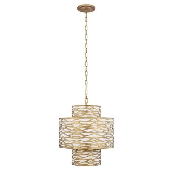 348P04HG Varaluz Lighting Kato - 4 Light Pendant-Havana Gold Finish
