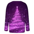 thumbnail image 4 of Christmas Cardigans for Women Plus Size Casual Print Long Sleeve Fashion Open Front Jacket, 4 of 5