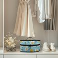 thumbnail image 4 of HELLHERO Bee and Daisy Pattern Protective Steam Iron Carrying Bag Smooth Zipper Travel Carrying Case Travel Iron Storage Holder Bag, Bag Only, 4 of 6