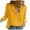 Z-Yellow607, variant on Women's Loose Button Down Shirts Solid Color Turndown Collar Long Sleeve Classic Versatile Blouse Female Stylish Tops