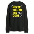 thumbnail image 2 of Star Wars - Never Tell Odds - Men's Long Sleeve Tee, 2 of 4