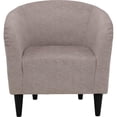 thumbnail image 2 of Fox Hill Trading Traditional Polyester & EPS Curved Tub Chair in Dusty Rose Pink, 2 of 4