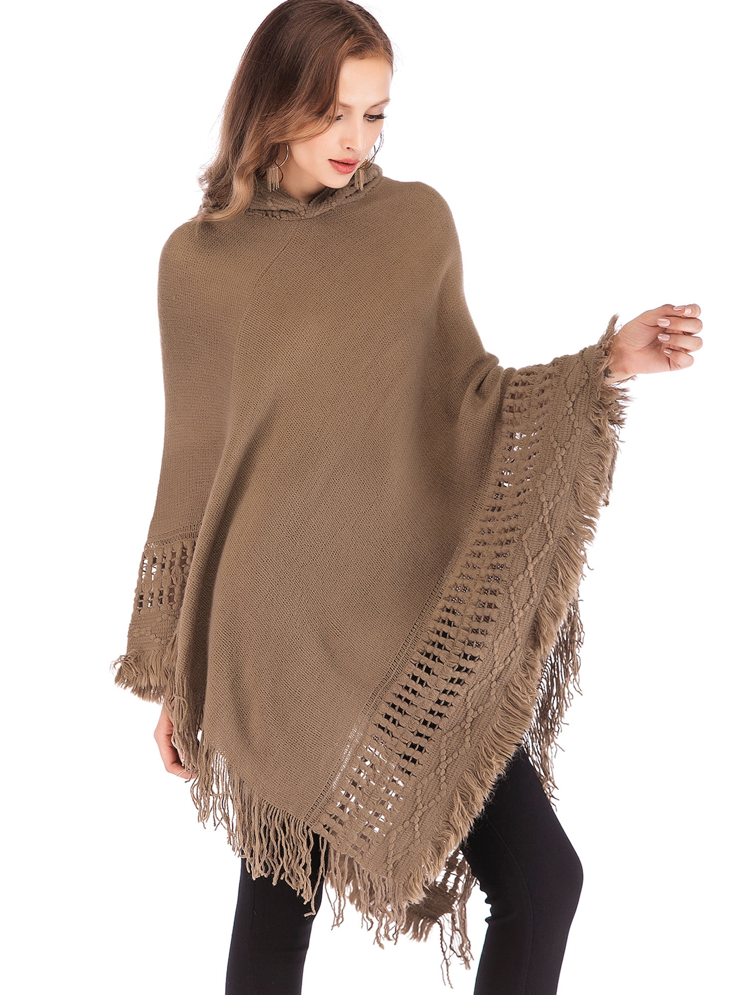 walmart poncho sweater
