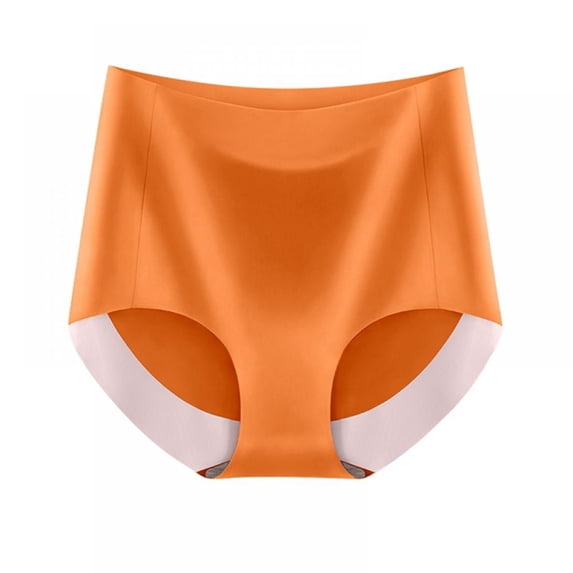 4 Pack Womens High Waisted Tummy Control Cotton Underwear Soft Full Briefs Ladies Breathable Panties