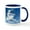 White/Navy Inside, variant on CafePress - Swan Lake Ballet Mug (Full Color) - 11 oz Ceramic Mug - Novelty Coffee Tea Cup