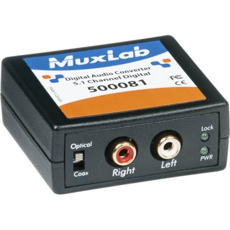 UPC: 0627699000816 | MuxLab Digital Audio Converter  5.1 Channel