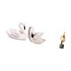 thumbnail image 5 of Figuras de cisne de resina, esculturas de arte abstracto, colección creativa, artesanías, adorno moderno, ideal para regalar, decoración del hogar o l, 5 of 8