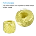 thumbnail image 4 of Uxcell Polyester Nylon Plastic Rope Twine Bundled for Packing ,200m Yellow 1 pack, 4 of 6