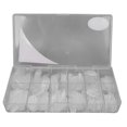 thumbnail image 2 of 504pcs Extra Long False Nail Tips Frosted Oval Thin Full Cover Transparent Artificial Nails Tips, 2 of 4