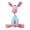 Blue Donkey, variant on Pet Plush Donkey Squeaky Dog Toy Interactive Chew Toy for Small Medium Dogs