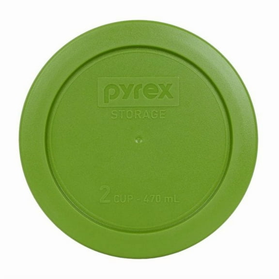 Pyrex 7202-PC Lawn Green Round Food Storage Replacement Lid Cover