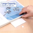 thumbnail image 3 of KEINXS Binders  Plastic Poly Envelopes  Colorful Clear 3-Ring Binders  Letter Size  Snap Pockets with Labels  for School Home Office/5PCS, 3 of 9