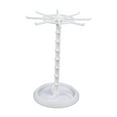 thumbnail image 2 of Jewelry Organizer Jewelry Storage Stand Necklace Organizer for Trinkets Bathroom Tall White, 2 of 9