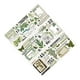 thumbnail image 3 of Uadme, 3 Hojas De Calcomanías Para álbumes De Recortes, Diferentes Patrones, Se Despegan Fácilmente, Pegatinas De Plantas De PET Ampliamente Utilizadas Para Manualidades DIY, 3 of 13