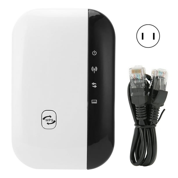 Repetidor WiFi Router inalambrico RJ45 modo AP Extensor de punto de acceso Amplificador de senal Accesorios Enchufe de EE. UU. Walmart en linea