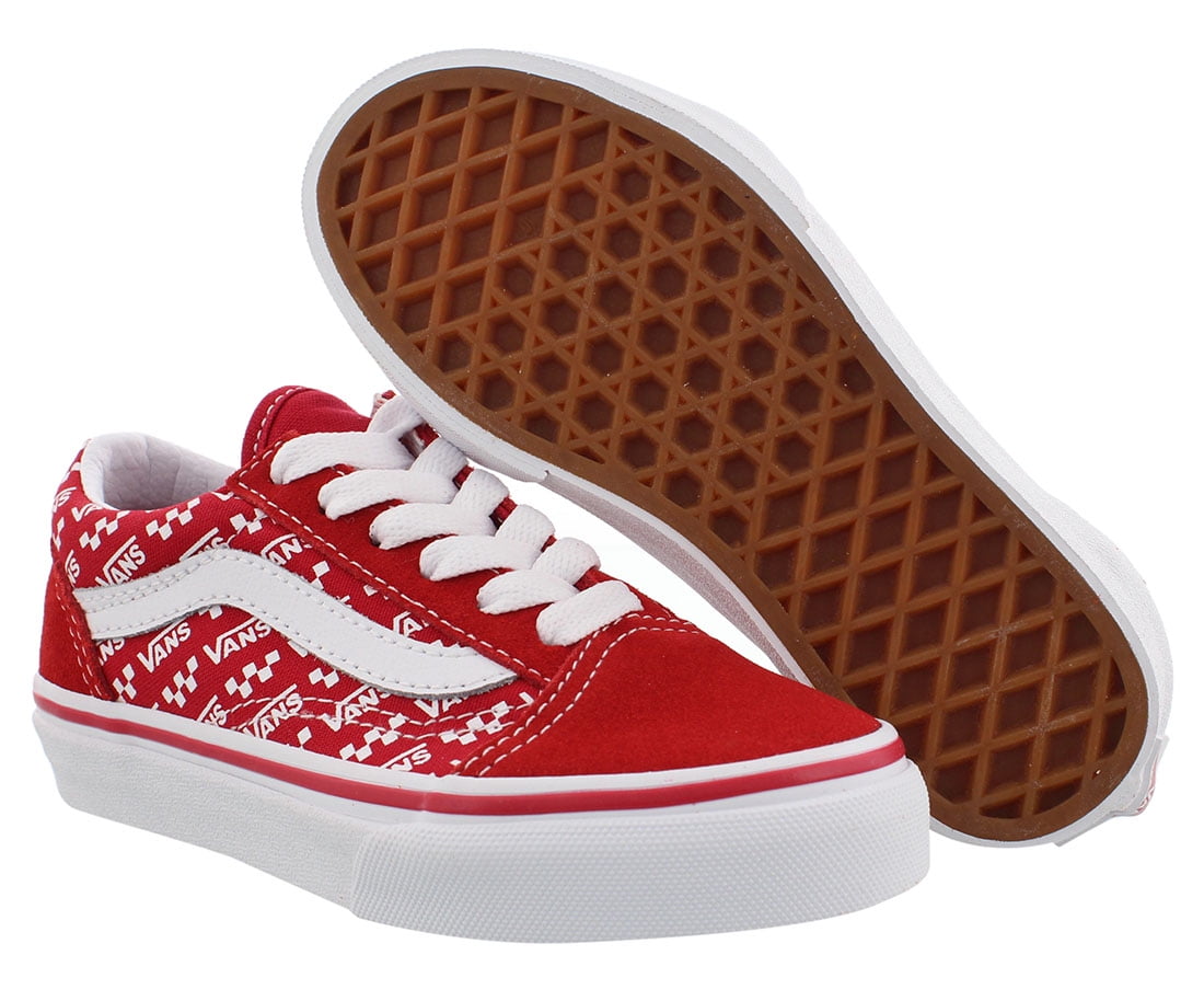 vans shoes for boys red