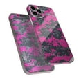 thumbnail image 6 of DesignSkinz Hot Pink and Gray Digital Camouflage Full-Body Skin Decal Wrap Cover for iPhone 15 Pro, 6 of 9