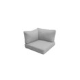 thumbnail image 1 of Covers for Low-Back Corner Chair Cushions 6 inches thick in Grey, 1 of 3