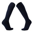 thumbnail image 3 of Solid Color Teenager Adult Football Soccer Training Men Sports High Tube Socks, 3 of 10